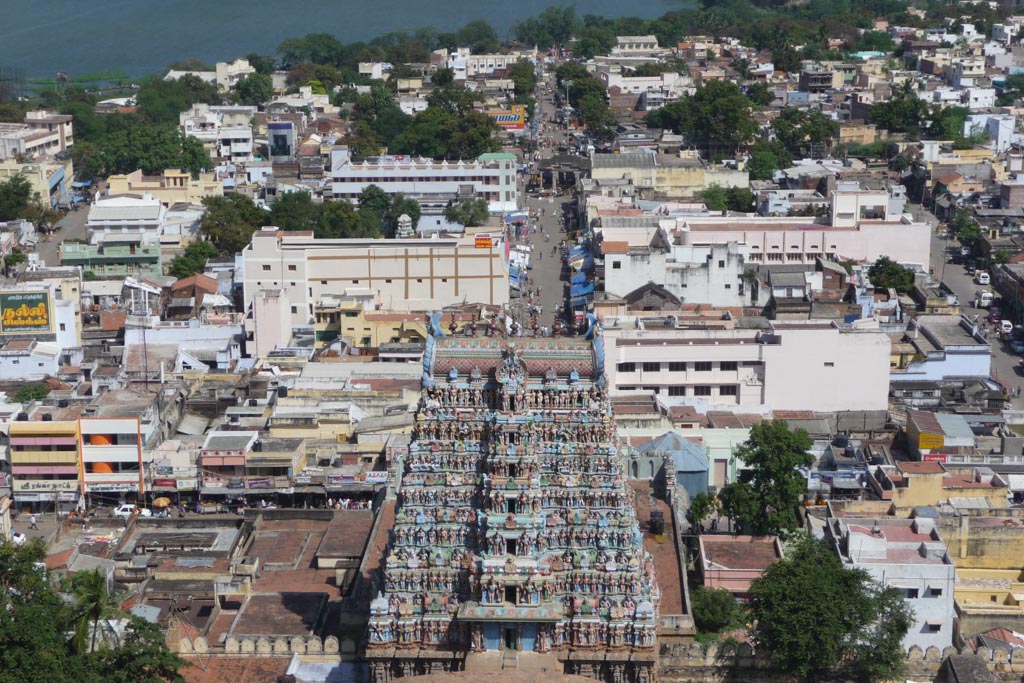 Filmer les environs de Madurai