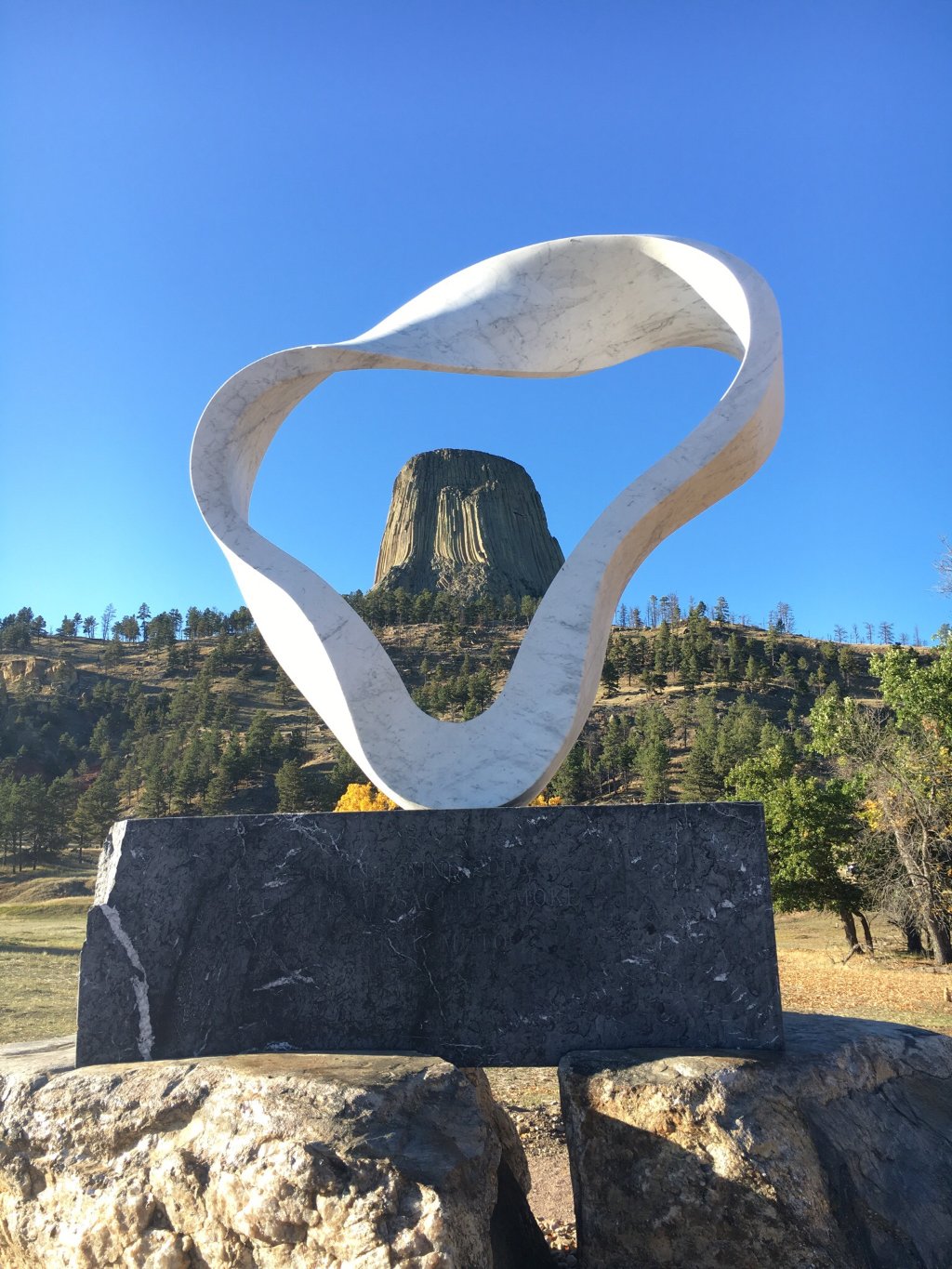 Rencontres du 3e type, le piton du Wyoming