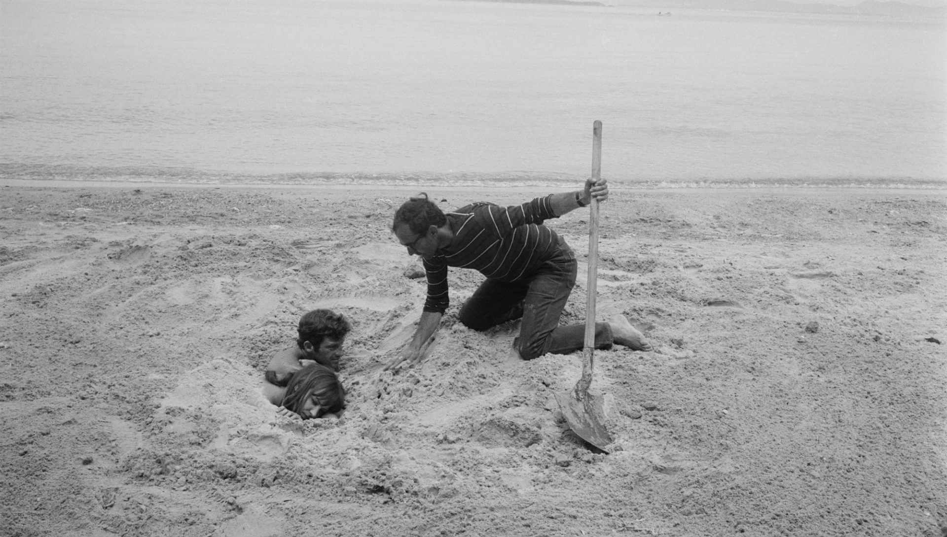 France, Pierrot le fou, à Porquerolles